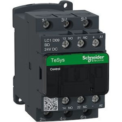 TeSys LC1D - contacteur - 3P - AC-3 440V - 9A - bobine 24Vcc