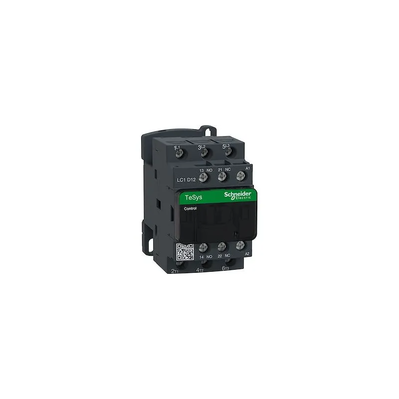 Contacteur TeSyS D - LC1D12E7 - 3P-440V-12A - bobine 48Vca - Schneider Electric Contacteur TeSyS D - LC1D12E7 - 3P-440V-12A - bobine 48Vca - Schneider Electric