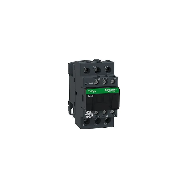 Contacteur TeSyS D - LC1D32B7 - 3P-440V-32A - bobine 24Vca- Schneider Electric Contacteur TeSyS D - LC1D32B7 - 3P-440V-32A - bobine 24Vca- Schneider Electric