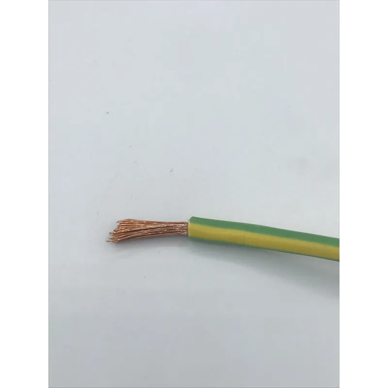 Fil souple H07VK 1,5 mm&sup2; Vert/Jaune