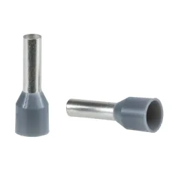 Linergy DZ5 - embout de c&acirc;ble - taille moyen - 2,5mm&sup2; - gris - NF