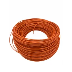Fil souple H07VK 1,5 mm&sup2; Orange en couronne de 100m