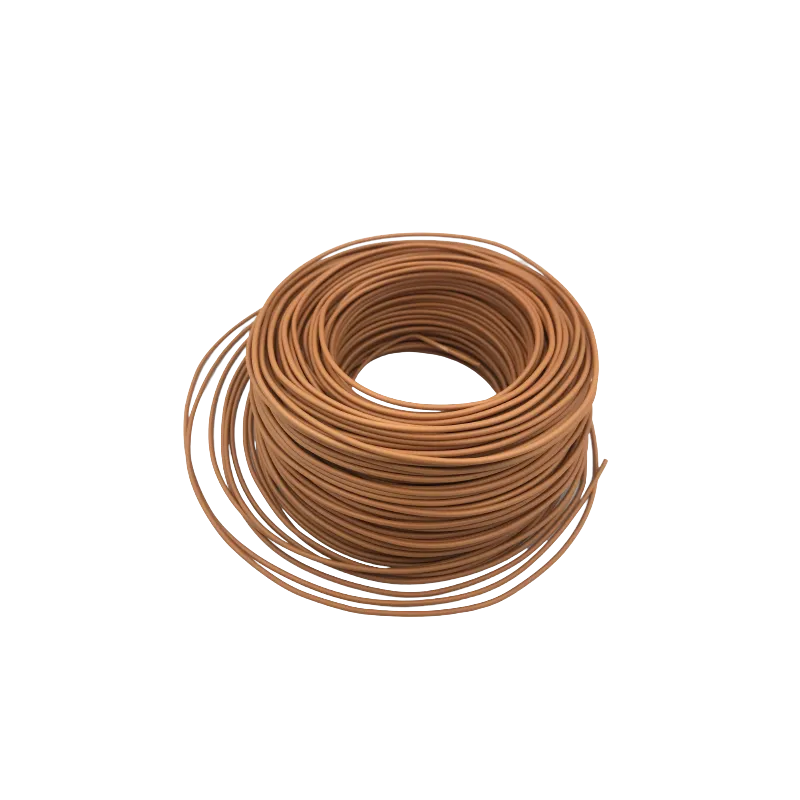 Fil rigide H07VR 6 mm&sup2; Marron en couronne de 100m