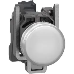 Harmony XB4 - voyant lumineux DEL - &Oslash;22 - blanc - 24V - vis &eacute;trier