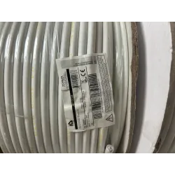 C&acirc;ble coaxial TV 17VATC Classe B 75 ohms blanc Vendu par 100m